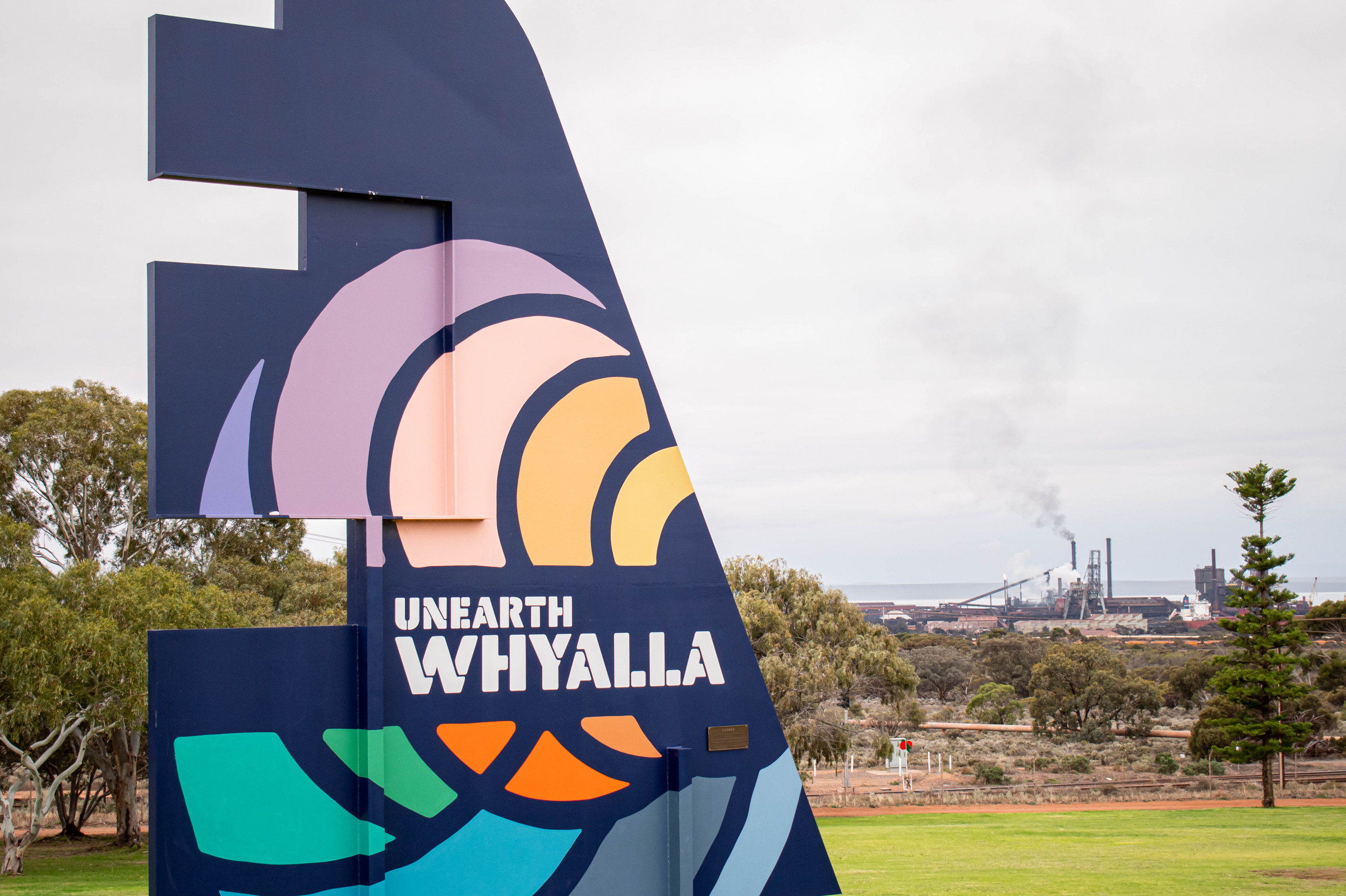 Whyalla sign Close Up